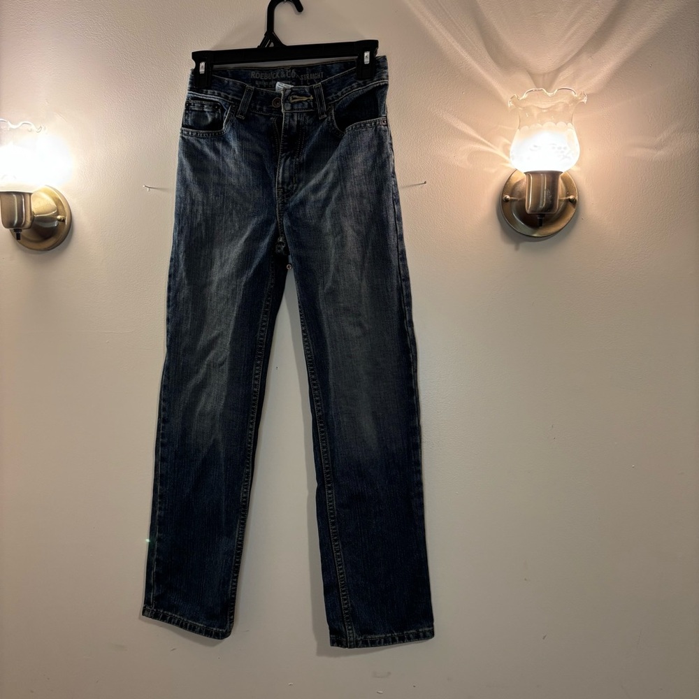 Boys Size 12S Roebuck & Co Blue Jeans